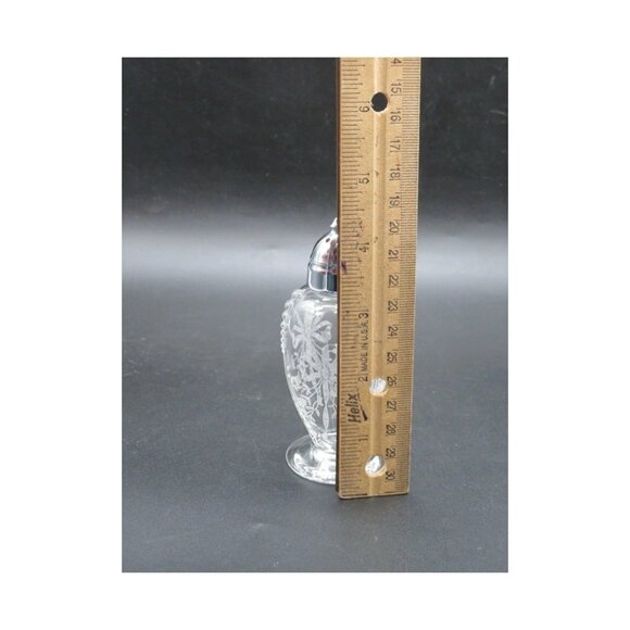 Vintage Heisey Orchid Salt and Pepper Shaker set in excellent condition - Picture 8 of 8